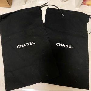 Genuine CHANEL shoe dustbags